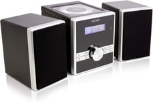 Denver Mini HiFi System CD Player For Home With Speakers - CD Micro System Main