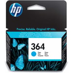 HP 364 Original Ink Cartridge Cyan Single Pack No Box FOR HP PhotoSmart B 