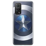 ERT GROUP Coque de téléphone Portable pour Xiaomi Redmi Note 11 Pro 5G/11 Pro 4G Original et sous Licence Officielle Marvel Motif Captain America 005, Coque en TPU