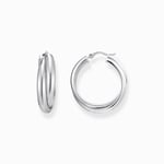 Thomas Sabo Stora örhängen i silver med sammanflätad design