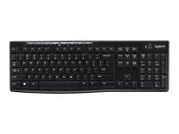 Logitech Wireless Keyboard K270 Trådløs Tysk Tastatur