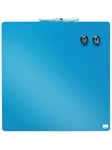 Nobo Mini Magnetic Whiteboard Coloured Tile 36x36cm Blue