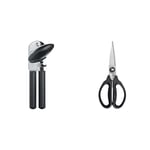 OXO Good Grips Kitchen and Herb Scissors & Good Grips Soft Handled Can Opener