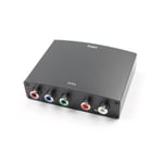 1080p Ypbpr till HDMI Video Audio Converter Komponent till HDMI Rgb till HDMI Converter Adapter för DVD Ps