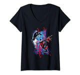 Womens Marvel Spider-Man: Across the Spider-Verse Miles and Gwen V-Neck T-Shirt