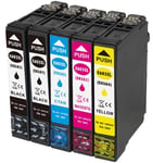 5 Ink Cartridges Fits For Epson WorkForce WF-2810 WF-2830 WF-2835 WF-2850 603 XL