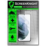Screen Protector for Samsung Galaxy S21 Plus - Curved Fit - Front Military shield - ScreenKnight