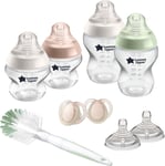 Tommee Tippee Closer to Nature Newborn Anti-Colic Baby Bottle Starter Kit, Slow