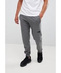 The North Face NSE Mens Fleece Cuffed Joggers Pant Grey - Size Large
