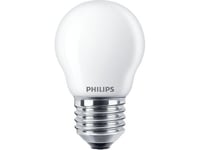Philips Master Value Led Crown Dimbar 3,4 W (40 W) E27 P45 927 Frostat Glas