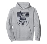 Fender 1946 Stratocaster American Flag Backdrop Pullover Hoodie