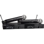 Shure SLXD24D/SM58 Dual Wireless System With 2 SLXD2/58 Handheld Transmitters