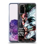 Head Case Designs Officially Licensed Batman Arkham City Joker Wrong With Me Graphics Soft Gel Case Compatible With Samsung Galaxy S20 / S20 5G