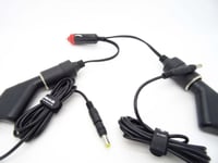 12V 1.5A Twin Car Charger Power Supply for Audi Nextbase Rear Screen DVD Player