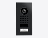 Doorbird D1101V (PoE) Video ringeklokke med kamera (Modell: Innfelt, Farge: Graphite black)