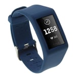 Fitbit Charge 3 Soft Silicone Watch Strap - Dark Blue