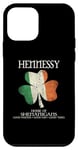 Coque pour iPhone 12 mini Hennessy Nom de famille Irlande Maison irlandaise des shenanigans