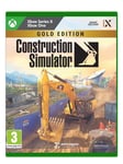 Construction Simulator Gold Edition Xbox Serie S/X