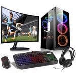 (Joue Fortnite à 100+ IPS) Lite PC Gamer [Intel Xeon X5675, AMD Radeon RX  6400, RAM 8 Go, SSD 480 Go]