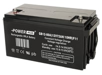 Power Plus Agm-batteri 12V 72Ah M6