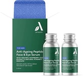 Amazon Aware Recharge de Sérum pour homme anti-âge aux peptides pour le visage et les yeux, Sans parfum, 50ml, lot de 2