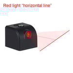 Niveau Laser puissant Mini lignes transversales horizontales et verticales ligne de localisation de niveau Laser Portable Super vert pour Charge USB bricolage - Type RedHorizontal1PC