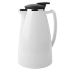 Coffee Carafe 2000ml Stainless Steel Thermal Coffee Carafe Water Carafe Milk Pot (White)