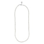 Snö Of Sweden Julie Pearl Necklace Silver/White