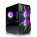 AWD-IT TD300 Intel i5 12400F Six Core NVIDIA RTX 4070 Ti 12GB Desktop PC for Gaming