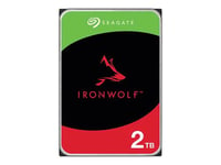 Seagate IronWolf ST2000VN003 - Disque dur - 2 To - interne - 3.5" - SATA 6Gb/s - 5400 tours/min - mémoire tampon : 256 Mo - avec 3 ans de Seagate Rescue Data Recovery