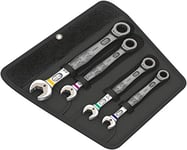 Wera 05073295001 Joker SB Ratchet Combination Spanner Set, Imperial 4-Piece in in Pouch