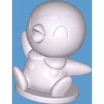 MakeIT Size: Xl, High Poly " Piplup" Pokémon Collection, Collect All Multifärg Xl