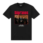 The Sopranos Unisex Adult Cast T-Shirt - L