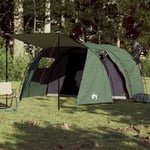 4-personers telt 420x260x153 cm 185T taft grøn