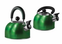 GREEN 1.6 Litre Gas Hob Kettle with Folding Handle SU320
