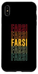 Coque pour iPhone XS Max Farsi Pride, Farsi