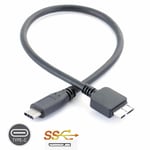 USB 3.0 to Type C 3.1 Data Cable for Lacie Portable Hard Drive Lead