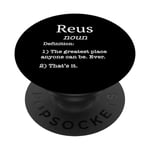 Reus Souvenirs / Reus Tourist / Faux dicton drôle PopSockets PopGrip Interchangeable