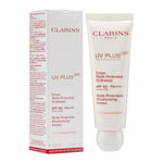 CLARINS UV PLUS ANTI-POLLUTION DAY SCREEN MULTI-PROTECTION ROSE 50ML - NEW