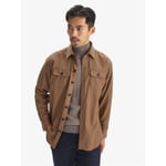 John Henric Overshirt Herr Ull Brun