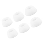 6 Pairs Silicone Earbuds Ear Tips for Huawei FreeBuds Pro Earphone Ear Cap White