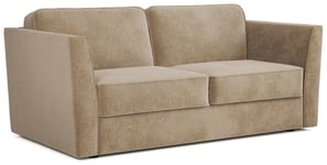 Jay-Be Elegance Fabric 3 Seater Sofa Bed - Stone