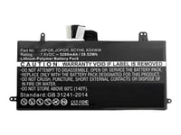 Coreparts - Batteri För Bärbar Dator - Litiumpolymer - 5200 Mah - 39.5 Wh - Svart - För Dell Latitude 5285 2-In-1