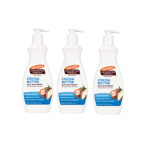 3 x Palmer's Cocoa Butter Formula Body Lotion Relieves Rough Dry Skin 400ml