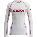 Swix RaceX Classic Langermet Dame Bright White/Swix Red, S