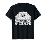 Sunshine and Tempe Arizona Retro Vintage Sun T-Shirt