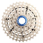 DAUERHAFT Cassette de vélo Haute résistance 11 Vitesses en Acier et Aluminium, pour Accessoire de Remplacement de vélo pour Anneau de(11 Speed 11-36T)