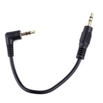 beler AUX Cable,Short 0.4ft 10cm Right Angle 3.5mm Male to Male 3.5mm Aux Audio Cable/Aux Cord
