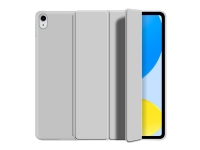 eSTUFF Denver - Lommebok for nettbrett - polyuretan, termoplast-polyuretan (TPU) - grå - 10.9 - for Apple 10.9-inch iPad (10. generasjon)
