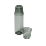 NINE - Milk set of 1 Carafe + 2 glasses Grey